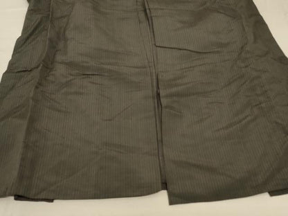 平和屋着物＊夏物 男性 行灯袴 縞 正絹 逸品 AABC6913jd