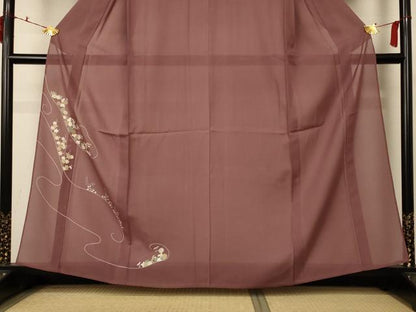 平和屋着物＊夏物 訪問着 絽 草花文 正絹 逸品 未使用 AABC6926jd