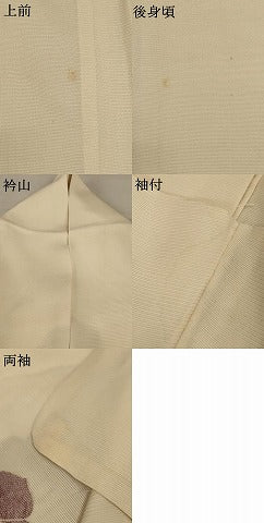 平和屋着物＊夏物 小紋 絽 花間道 正絹 逸品 AABC6947jd