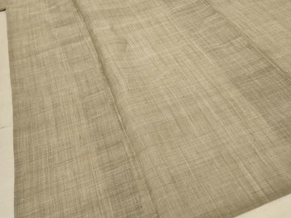平和屋着物＊夏物 男性 小千谷ちぢみ 霞文 麻 逸品 AABC6951jd