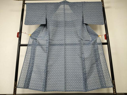 平和屋着物＊夏物　本場琉球絣　夏琉球　正絹　逸品　AABC6959jd