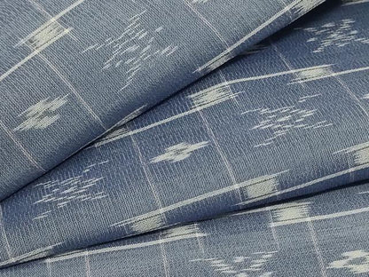 平和屋着物＊夏物　本場琉球絣　夏琉球　正絹　逸品　AABC6959jd