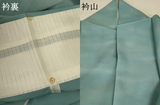 平和屋着物＊夏物 小紋 絽 作家物 霞文 正絹 逸品 AABC6963jd