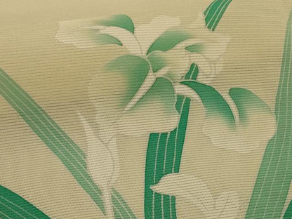 平和屋着物＊夏物 訪問着 絽 草花文 正絹 逸品 AABC6964jd