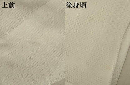 平和屋着物＊夏物 長襦袢 絽 白色 正絹 逸品 AABC6989jd