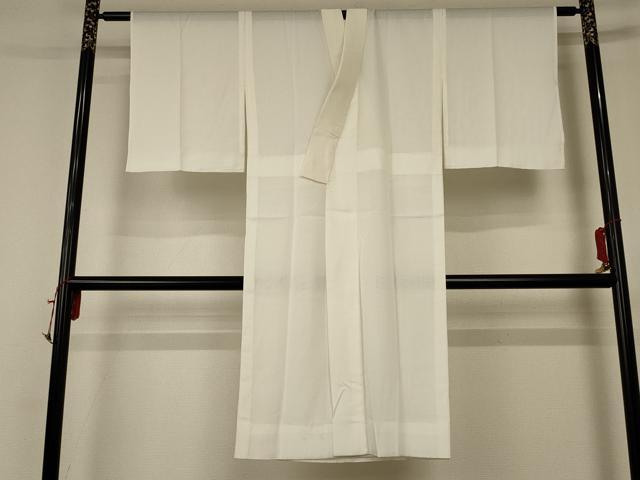平和屋着物＊夏物 長襦袢 絽 白色 正絹 逸品 AABC6989jd