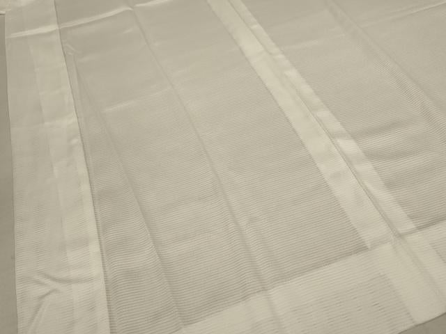 平和屋着物＊夏物 長襦袢 絽 白色 正絹 逸品 AABC6989jd
