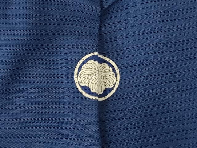 平和屋着物＊夏物 色無地 深縹色 正絹 逸品 AABC6990jd