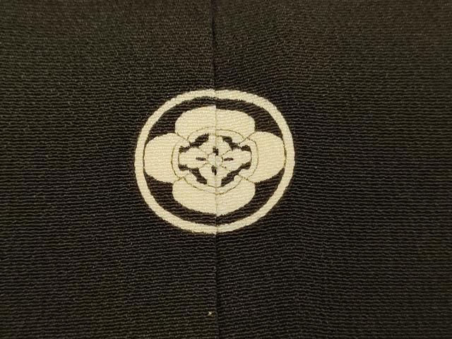 平和屋着物■豪華黒留袖　駒刺繍　吉祥雲取り文　金彩　正絹　逸品　AABC7210fw