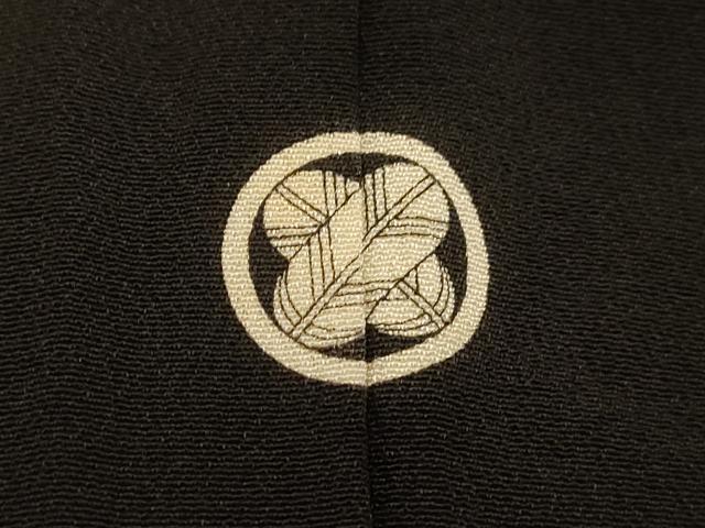 平和屋着物■豪華黒留袖　駒刺繍　飛鶴風景文　暈し染め　金彩　正絹　逸品　AABC7217fw