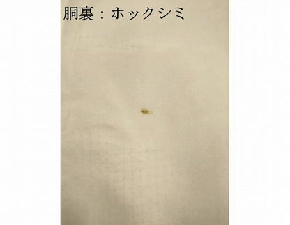 平和屋着物■上質な紬　霞文　正絹　逸品　AABC7363ma