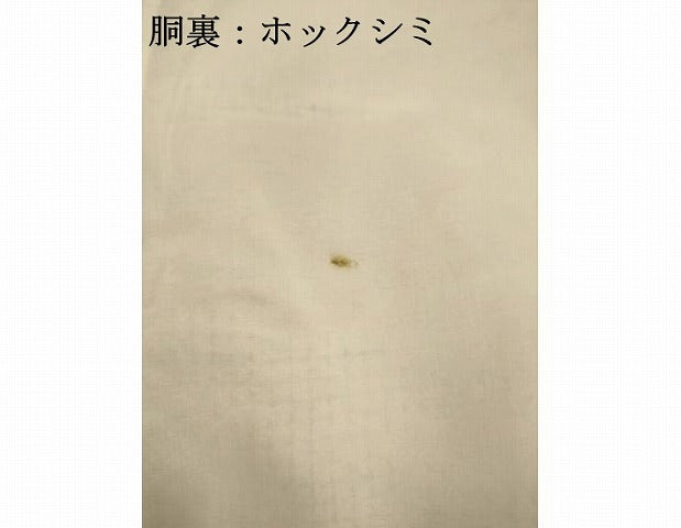 平和屋着物■上質な紬　霞文　正絹　逸品　AABC7363ma