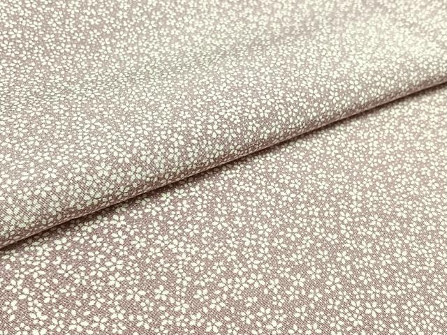 平和屋着物▽江戸小紋 単衣 花尽くし 正絹 逸品 AABC7507jh