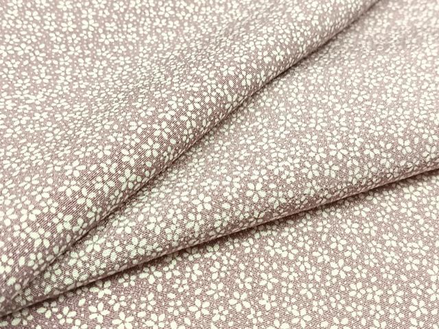 平和屋着物▽江戸小紋 単衣 花尽くし 正絹 逸品 AABC7507jh