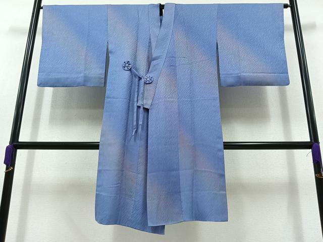 平和屋着物▽道中着 スリーシーズン 春夏秋 塵除け 霞文 まるやま扱い 正絹 逸品 AABC7510jh