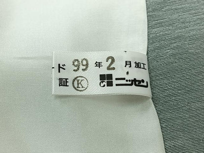 平和屋着物▽訪問着 単衣 霞文 正絹 逸品 未使用 AABC7511jh