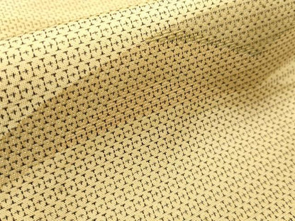平和屋着物■上質な紬　亀甲柄　正絹　逸品　AABC7820cs