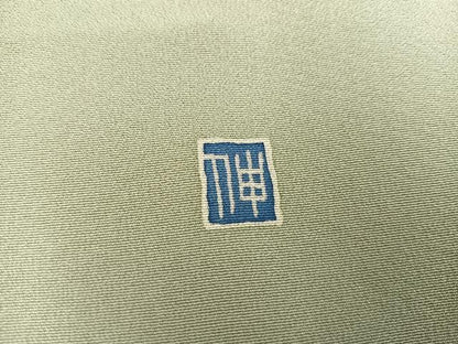 平和屋着物●本場加賀友禅作家　杉浦伸 　色留袖　人物草木舟　南蛮船　暈し染め　正絹　逸品　AABC8038ph