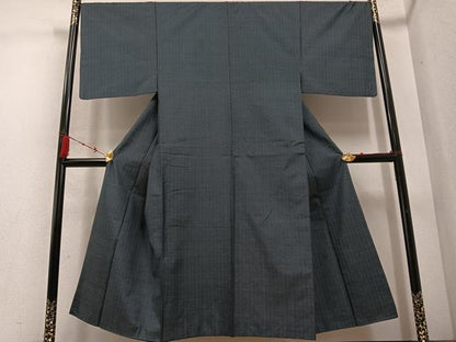平和屋着物●男性　本場大島紬　アンサンブル　亀甲絣　正絹　逸品　AABC8059ph