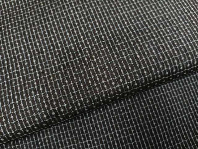平和屋着物●男性　本場大島紬　アンサンブル　亀甲絣　正絹　逸品　AABC8059ph