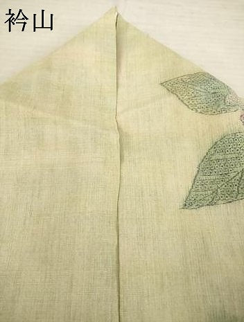 平和屋着物●本場結城紬 重要無形文化財 100亀甲 紫陽花 モロ入り 正絹 逸品 未使用 AABC8082ck