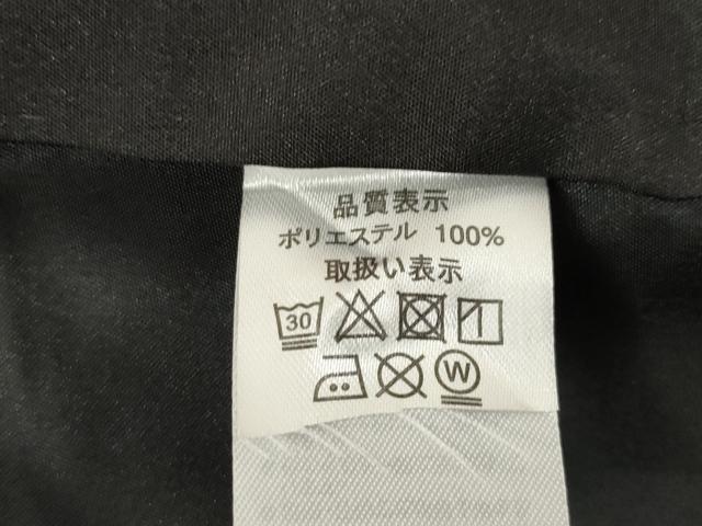 平和屋着物●小振袖 二尺袖 飛鶴文 黒地 洗える着物 AABC8086ck