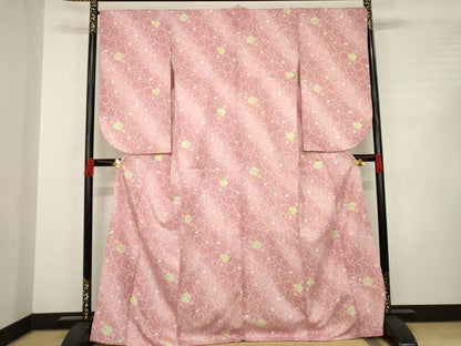平和屋着物●小振袖 二尺袖 桜尽くし 暈し染め 洗える着物 AABC8089ck