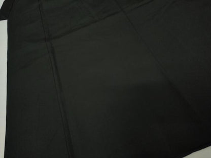 平和屋着物●男性 黒紋付 羽織セット 正絹 逸品 AABC8099ck