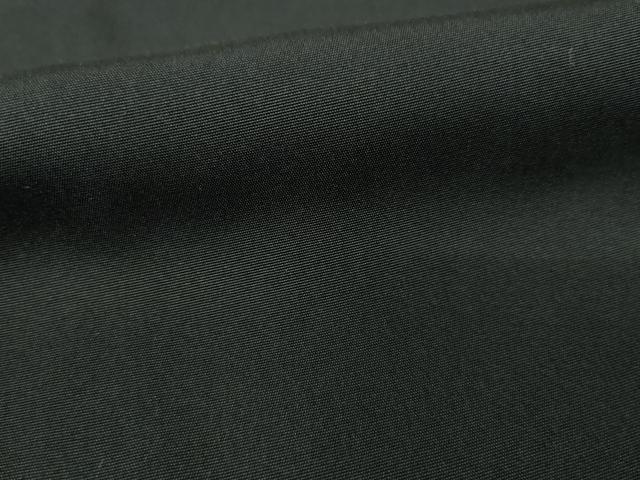 平和屋着物●男性 黒紋付 羽織セット 正絹 逸品 AABC8099ck