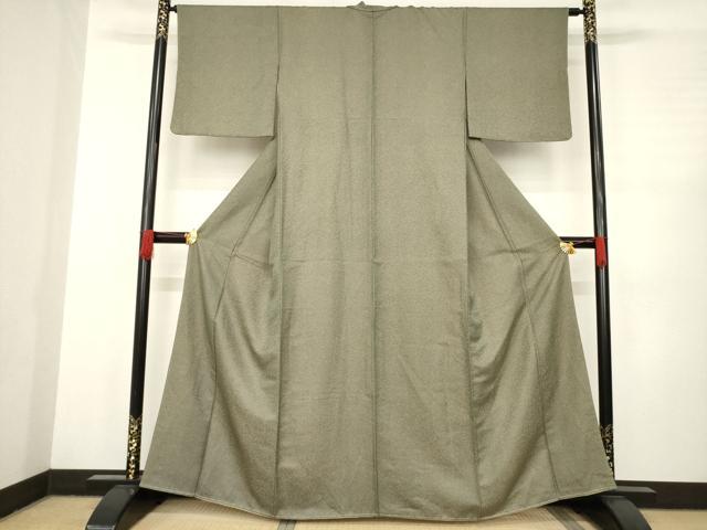 平和屋着物●江戸小紋 鮫小紋柄 正絹 逸品 AABC8102ck