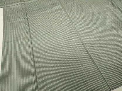 平和屋着物●上質な小紋 縞 正絹 逸品 AABC8135ck
