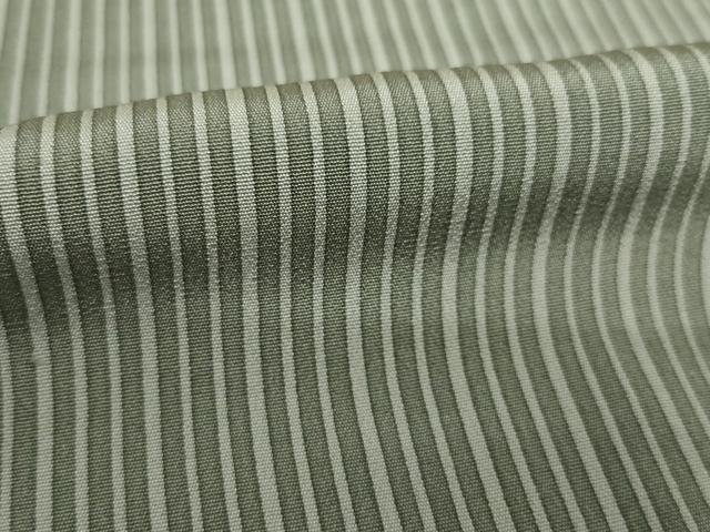 平和屋着物●上質な小紋 縞 正絹 逸品 AABC8135ck