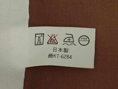 平和屋着物■小紋　花間道　洗える着物　AABC8165st