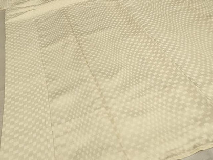 平和屋着物■長襦袢　袷　幾何学文様　正絹　逸品　AABC8263st