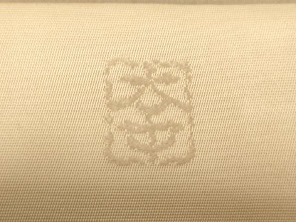 平和屋着物◎西陣　長谷川織物　九寸名古屋帯　幾何学文　正絹　逸品　AABC8447dt