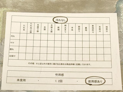 平和屋着物◎六通柄袋帯　道長花文　栄箔錦　金銀糸　正絹　逸品　AABC8507dt
