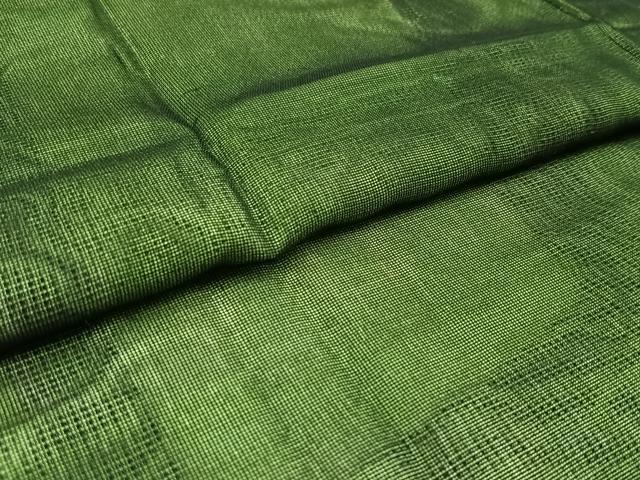 平和屋着物▽道行コート スリーシーズン 春夏秋 塵除け 霞文 正絹 逸品 AABC8681jh