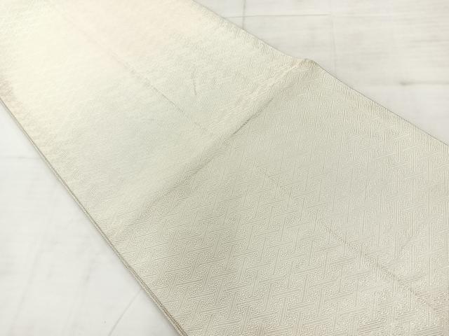平和屋着物◎本綾佐賀錦　全通柄袋帯　吉祥文　銀糸　正絹　逸品　AABC8822uk