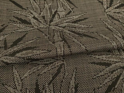 平和屋着物●本場大島紬 一元絣 笹竹文 正絹 逸品 未使用 AABC9222ck