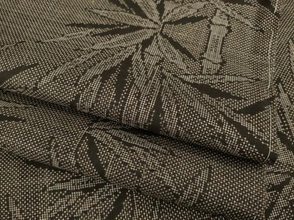 平和屋着物●本場大島紬 一元絣 笹竹文 正絹 逸品 未使用 AABC9222ck