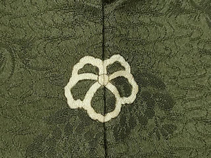 平和屋着物●訪問着　絞り　刺繍　流水花文　金彩　正絹　逸品　AABC9227ck