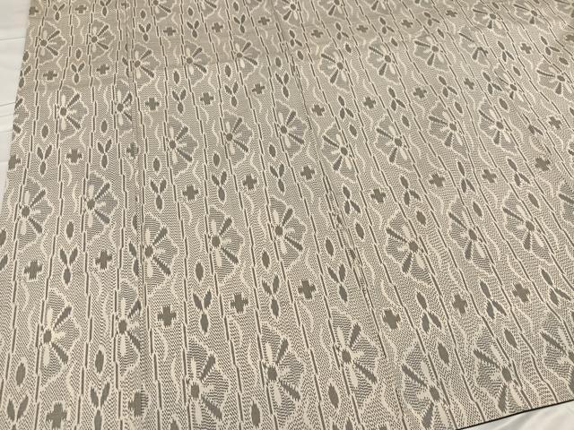 平和屋着物●上質な紬　花間道　胴抜き仕立て　正絹　逸品　AABC9333ph