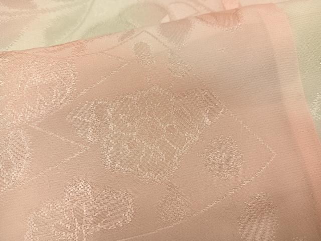 平和屋着物●長襦袢 無双仕立て 辻が花地紋 暈し染め 正絹 逸品 未使用 AABC9336ph