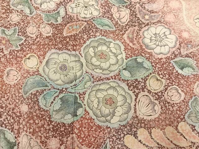 平和屋着物●豪華振袖　辻が花　暈し染め　銀通し地　正絹　逸品　AABC9347ph