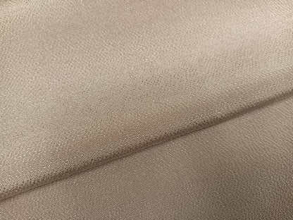 平和屋着物●松尾光琳　色無地　枯色　正絹　逸品　AABC9359ph