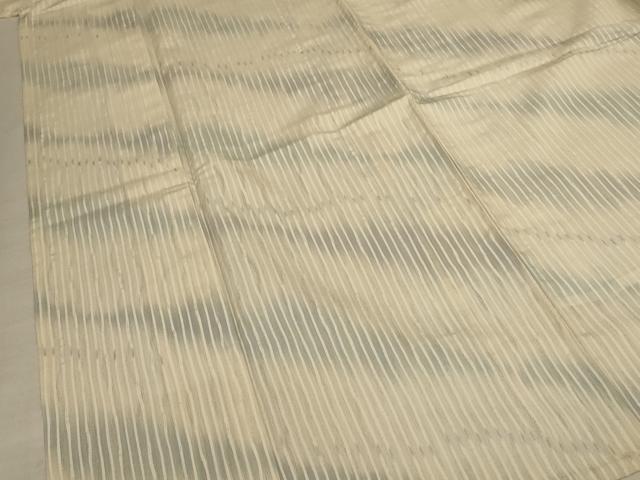 平和屋着物＊夏物 小紋 紗 霞文 正絹 逸品 AABC9367jd