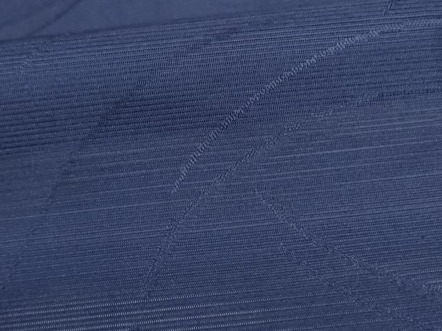 平和屋着物＊夏物 色無地 絽 芝紋紗 青褐色 洗える着物 未使用 AABC9375jd