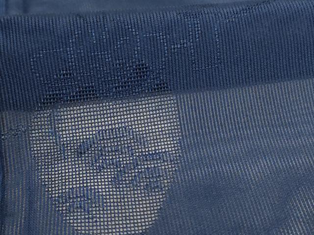 平和屋着物＊夏物 色無地 縦絽 仕覆紋紗 褐返色 正絹 逸品 AABC9381jd