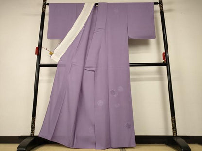 平和屋着物＊夏物 無地絵羽訪問着 絽 中国三大刺繍 汕頭刺繍 スワトウ刺繍 花絵皿文 正絹 逸品 AABC9394jd