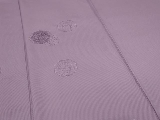 平和屋着物＊夏物 無地絵羽訪問着 絽 中国三大刺繍 汕頭刺繍 スワトウ刺繍 花絵皿文 正絹 逸品 AABC9394jd